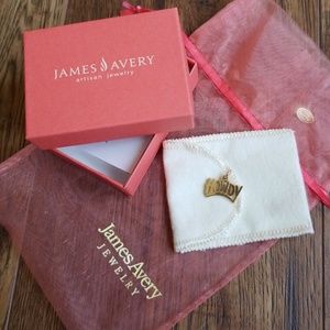 Gold James Avery "Howdy" Charm